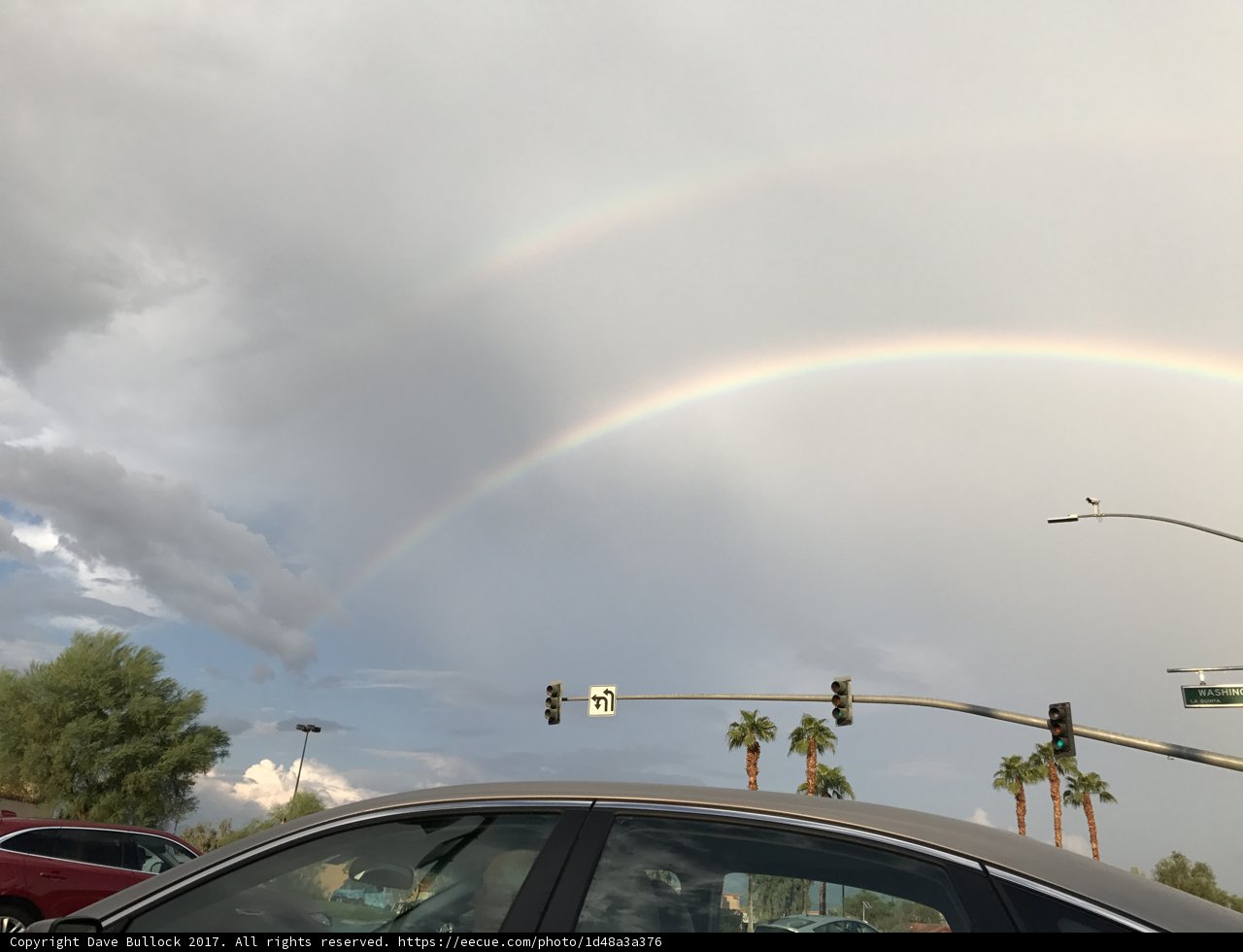 Desert Double Rainbow Delight