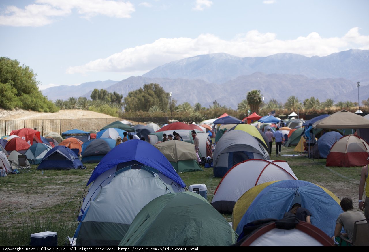 Camping Oasis at Coachella
