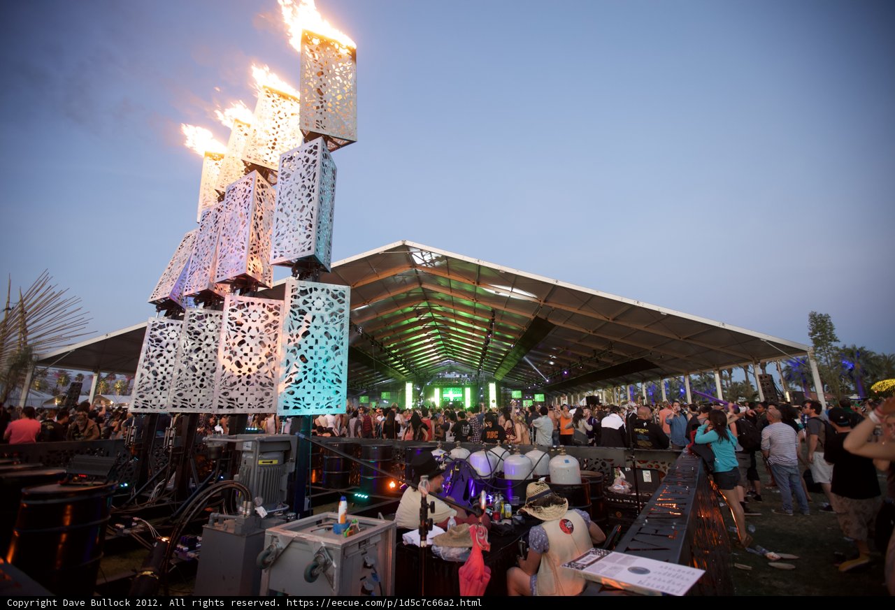 Unforgettable Night at Coachella Music Festival