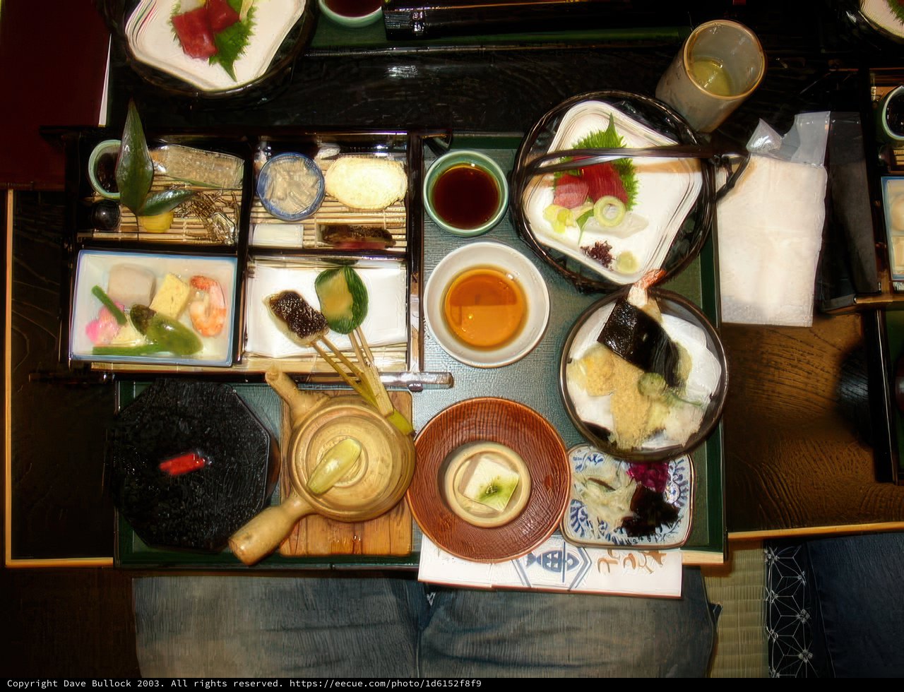 Kyoto Lunch Spread