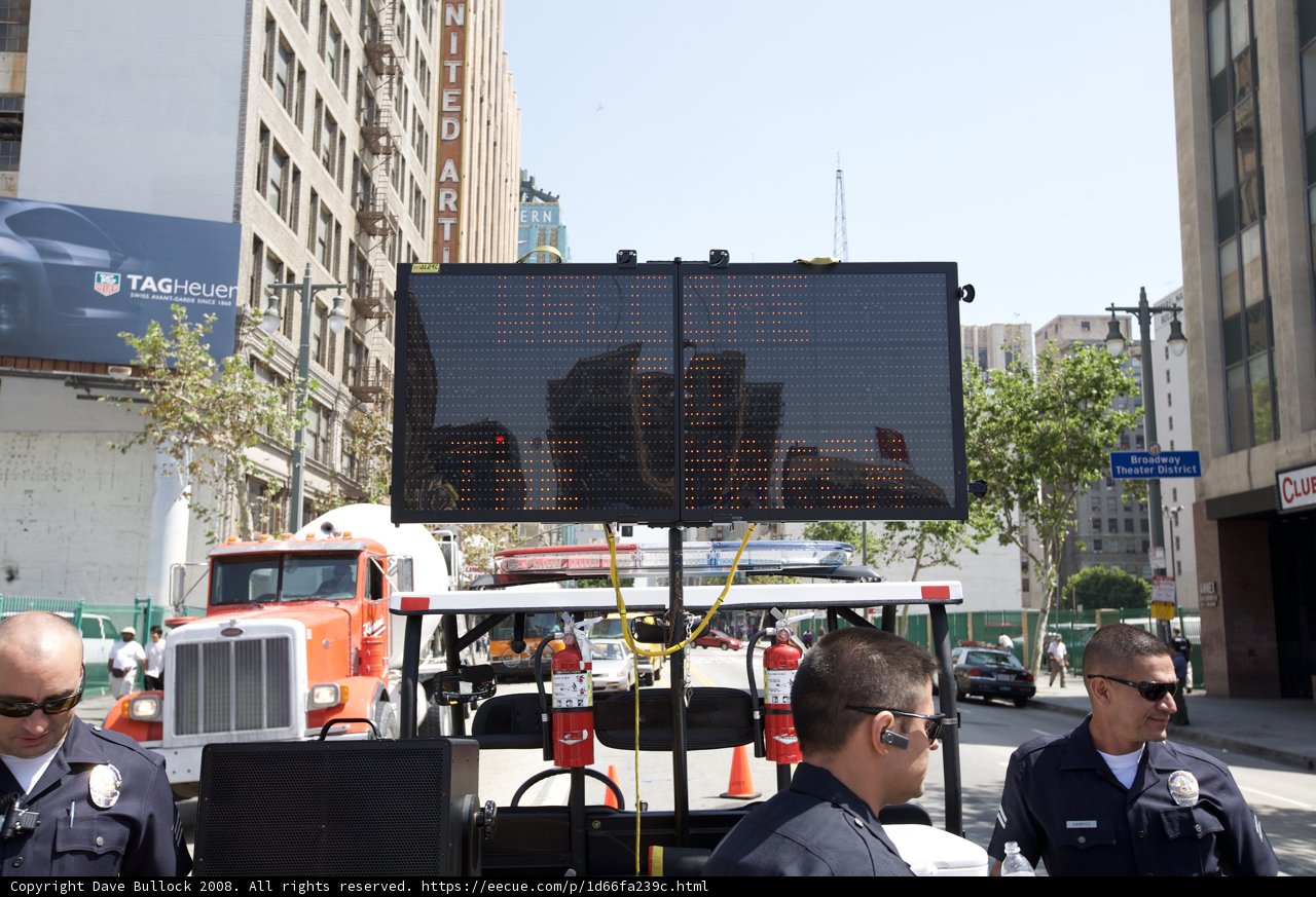 Mayday Rally Truck Advertisement