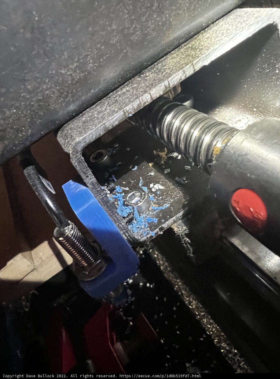 Blue-Handled Machine
