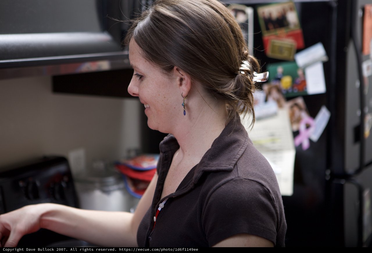 Penelope at Work: A Quiet Moment of Focus