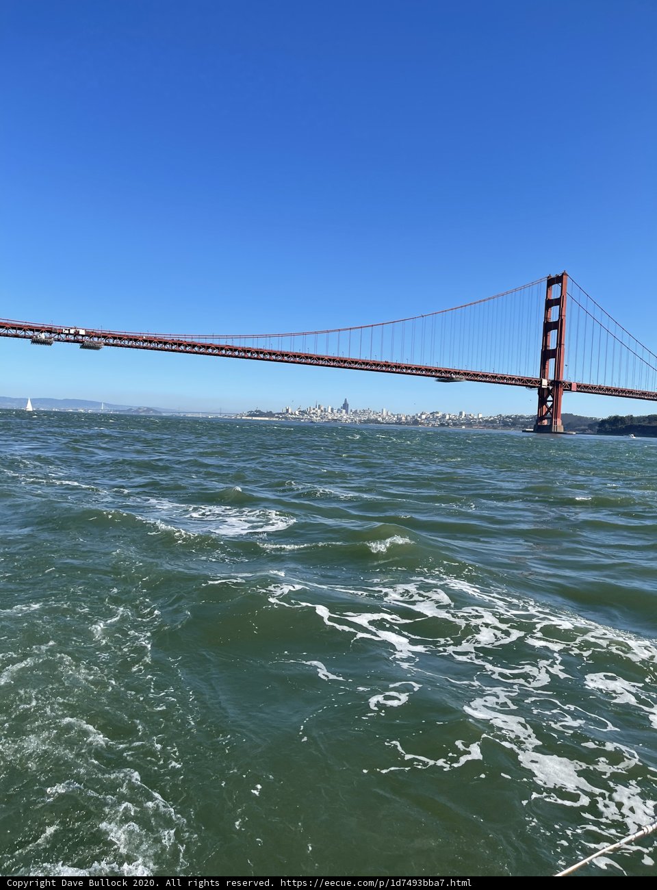 Golden Gate Bridge: A Majestic Wonder from the Water