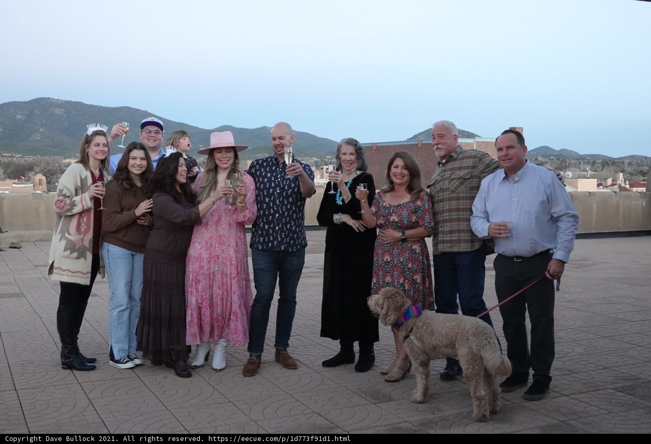 Group Photo with a Furry Friend