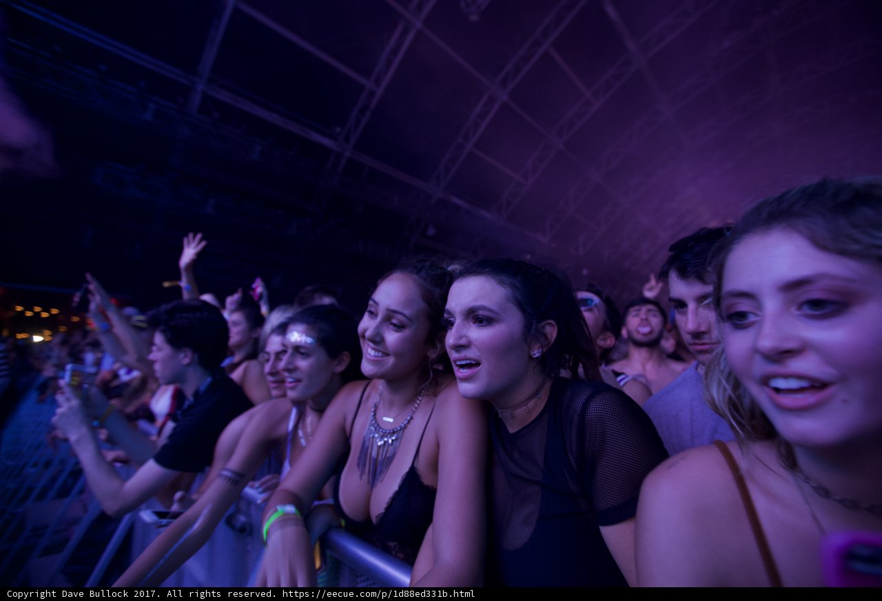 Night Life Selfie at Coachella 2017