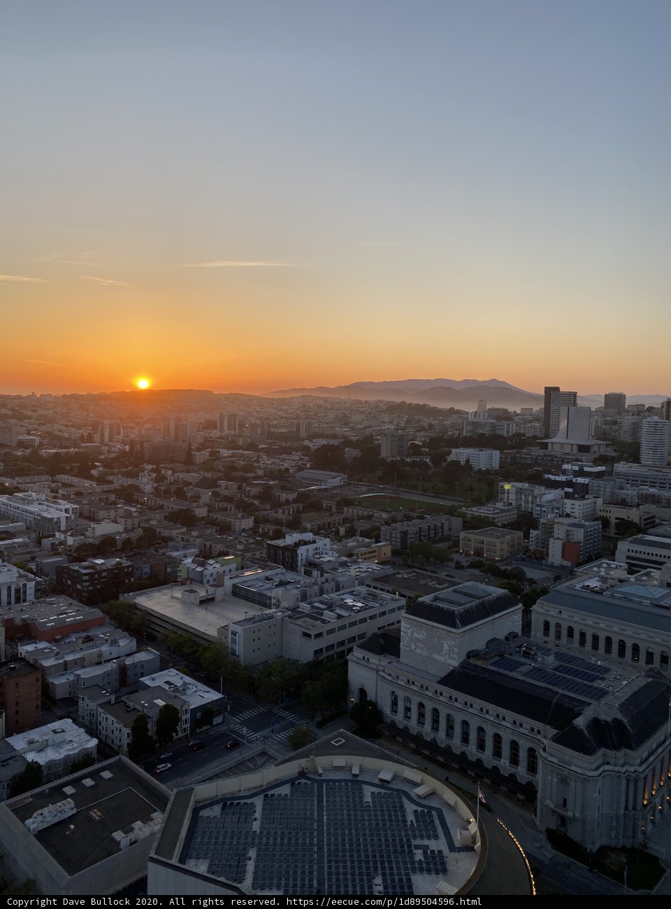 San Francisco Skyline at Sunset