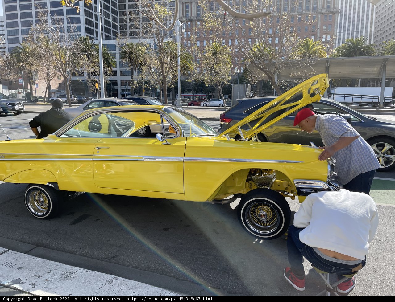 Working on the Yellow Machine