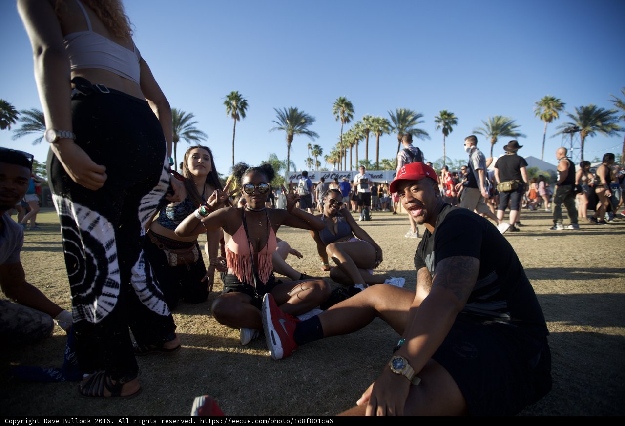 Chillaxin' at Coachella