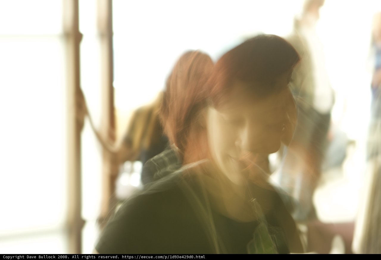 Blurry Redhead at Barcamp LA 5
