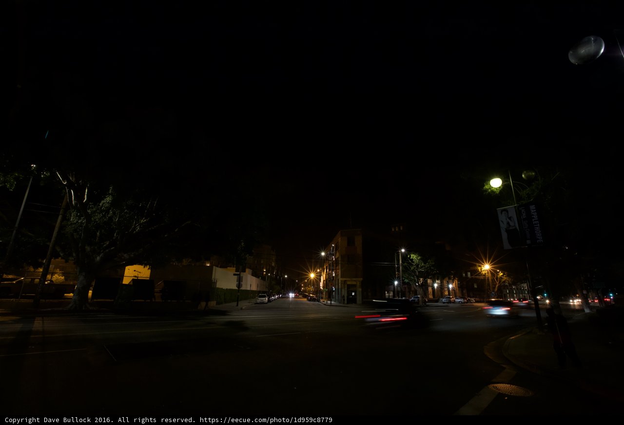 Nighttime Traffic in the Metropolis