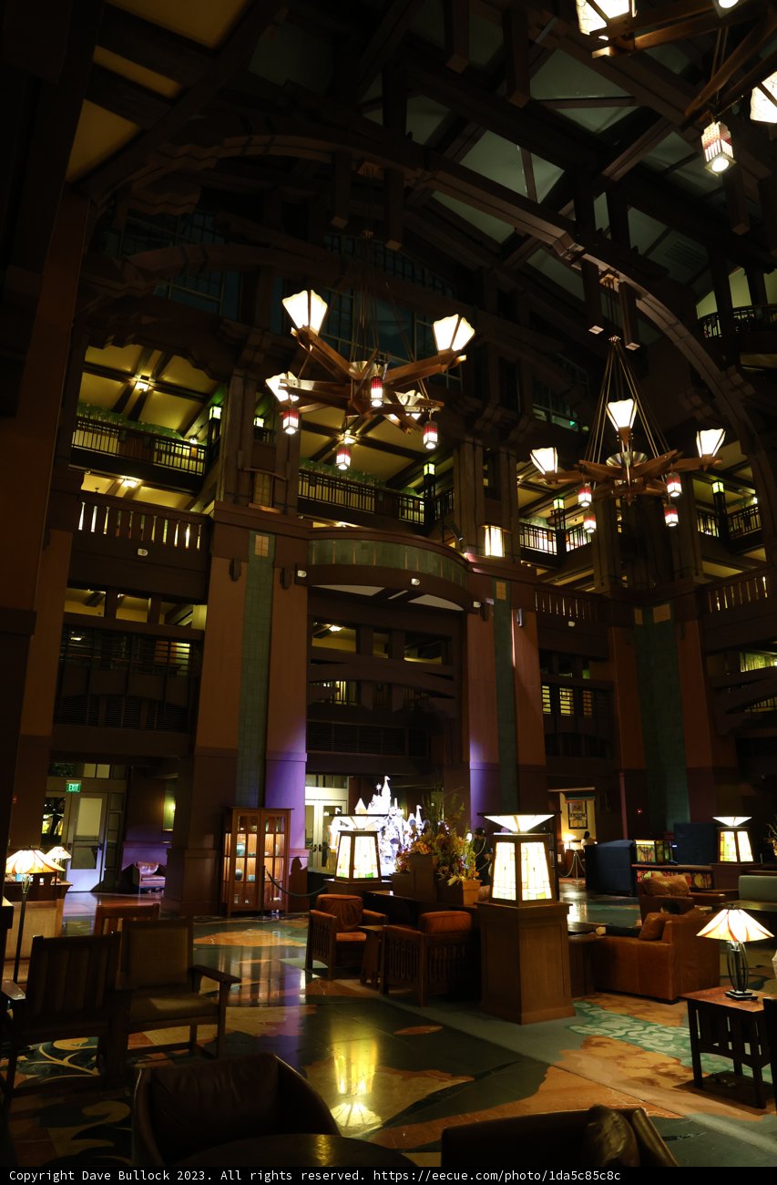 Illuminating Disneyland Resort's Grand Lobby