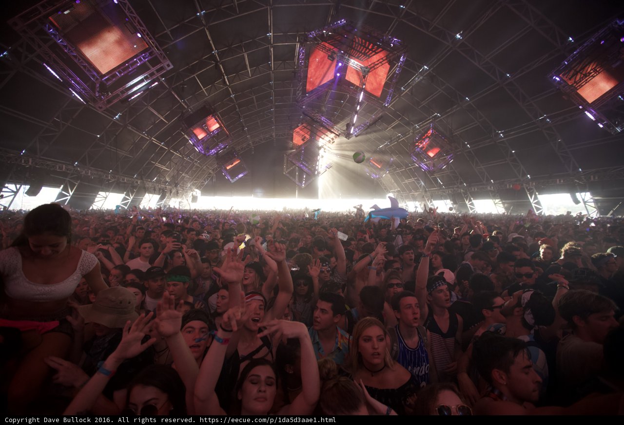 Urban Concert Crowd
