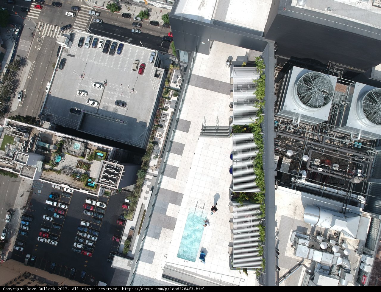 Aerial View of Downtown Los Angeles