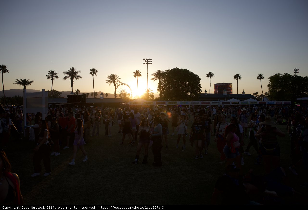 Sunset Serenade at Coachella 2024