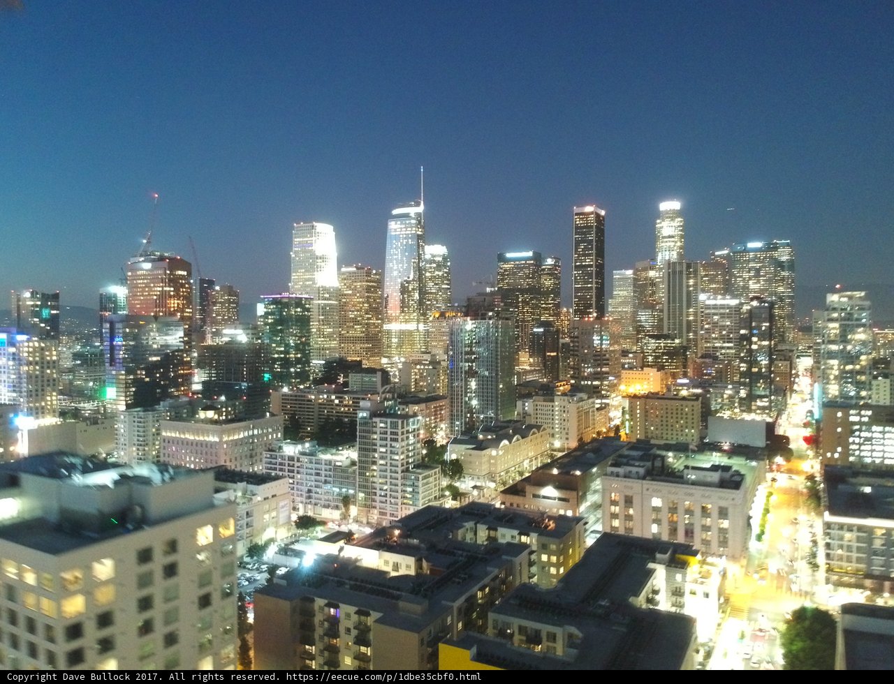 Bright Lights of the LA Metropolis