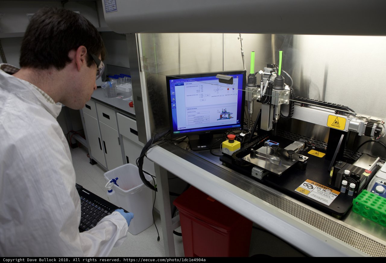 Lab Technologist at Work