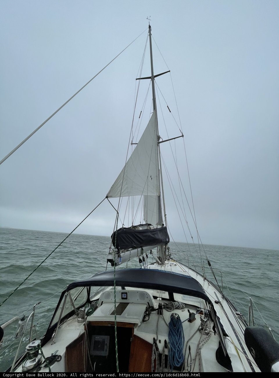Sailing on Richardson Bay