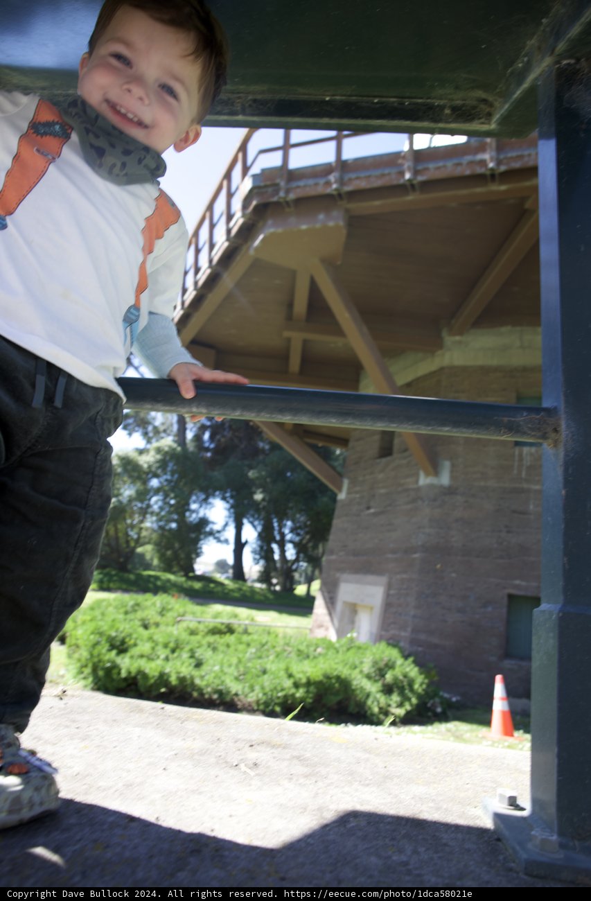 Courage in Childhood: A Moment in Golden Gate Park Windmills