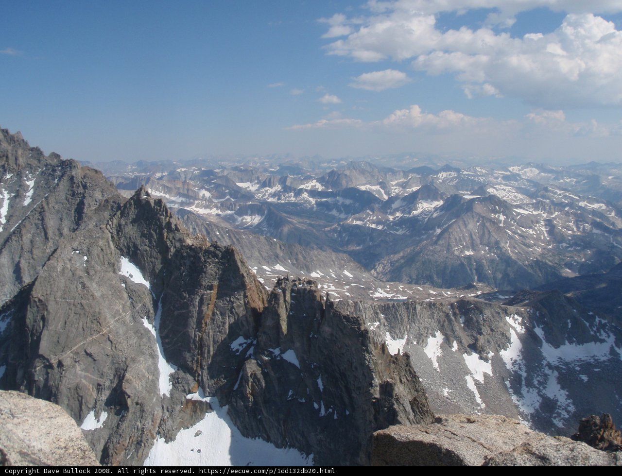 Summit View of a Majestic Mountain Range