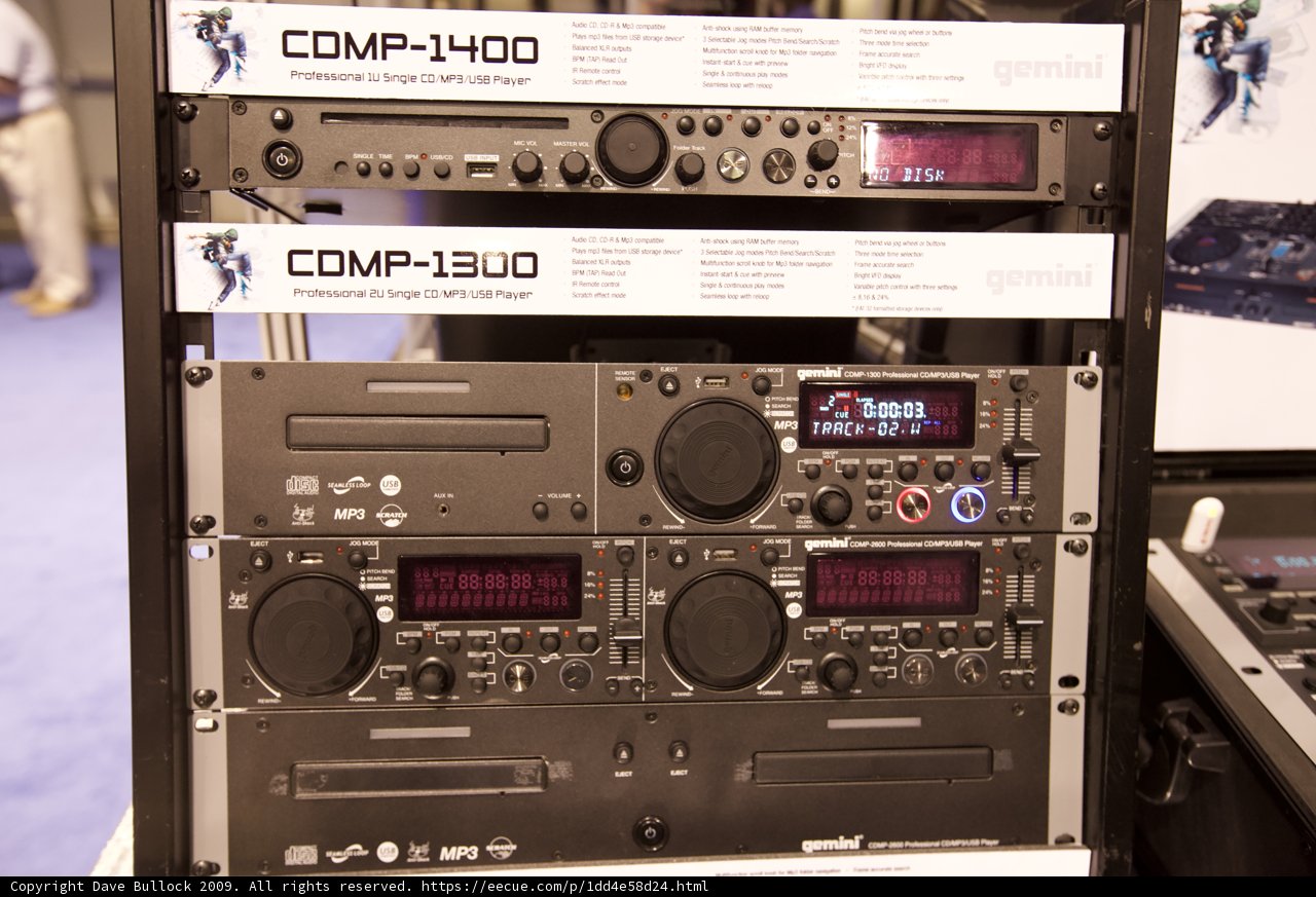 Checking out the Compact-400 at AES Convention