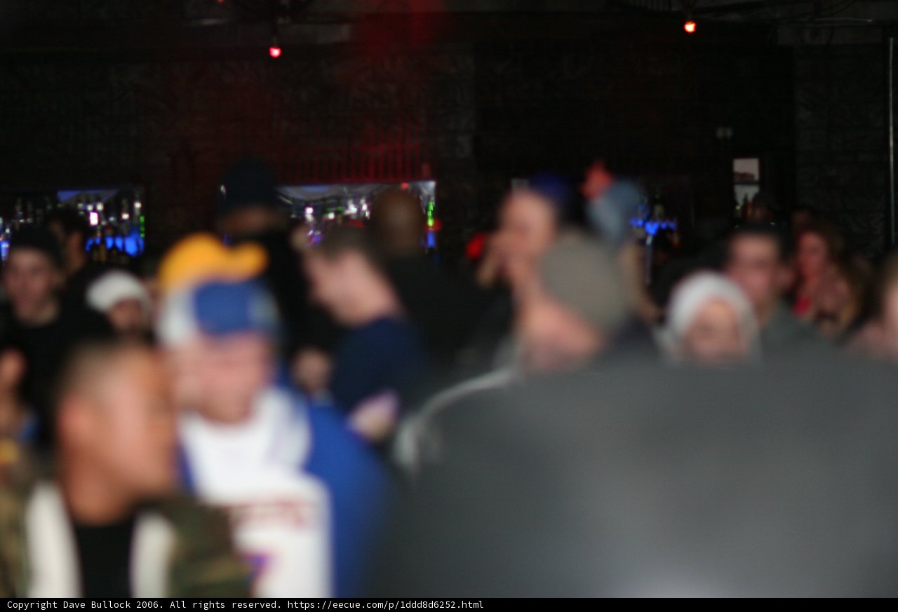 Club-goers Enjoying the Nightlife