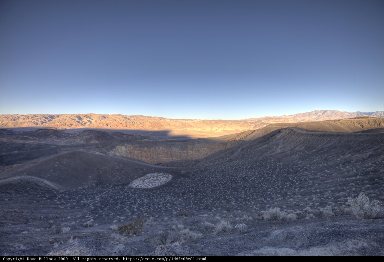 Majestic View of the Desert Mountains from a Hilltop