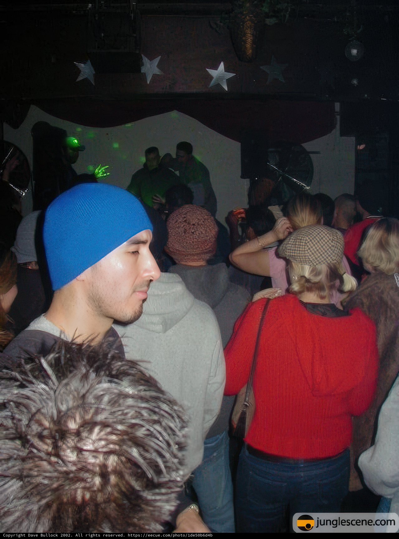 Blue Cap in the Nightclub