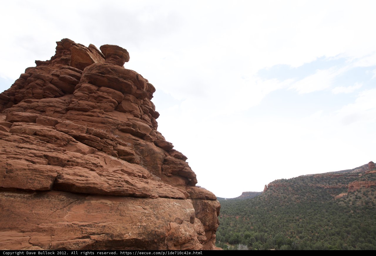 Majestic Cliff Formation in the Heart of Nature
