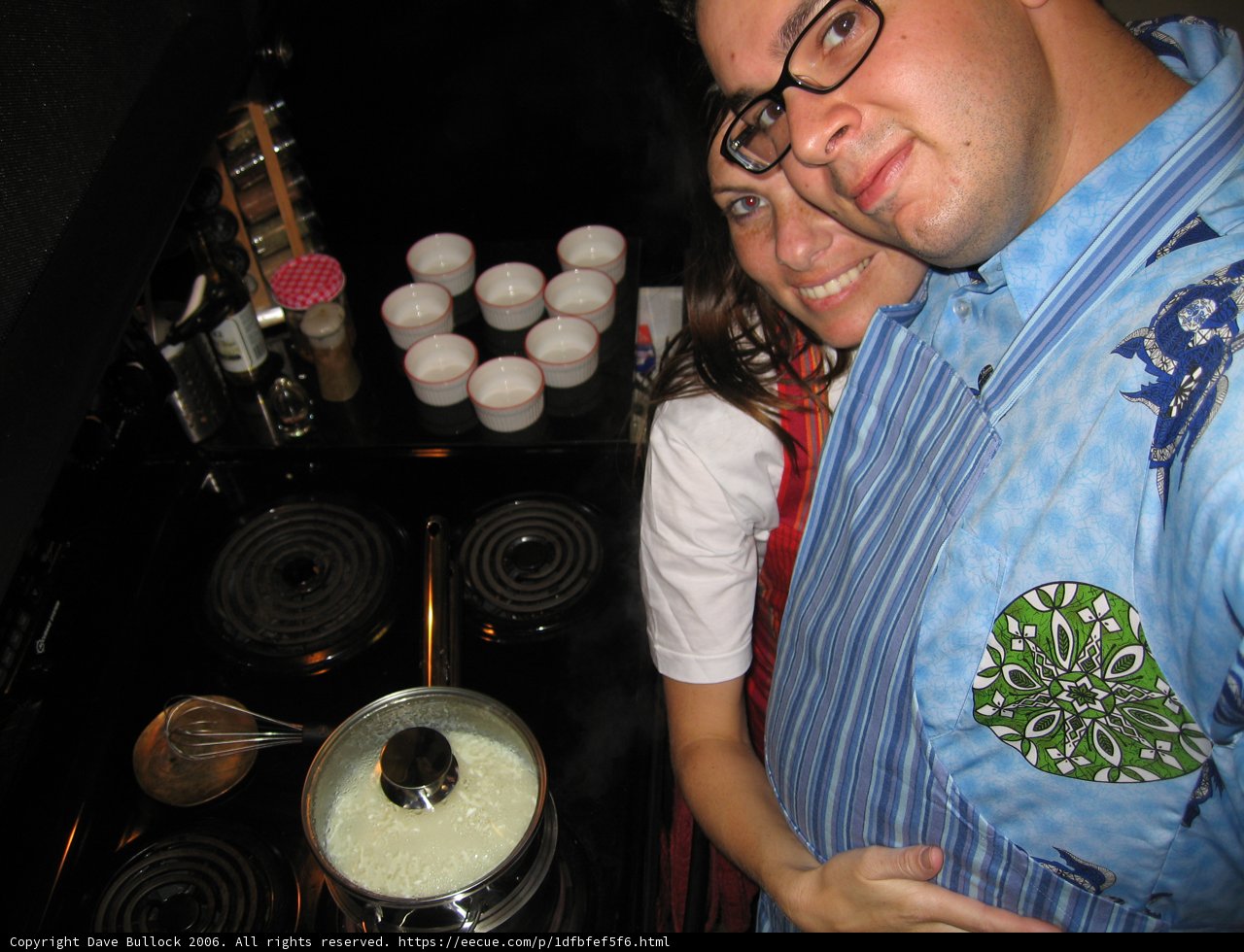 Couple Enjoying a Candlelit Dinner