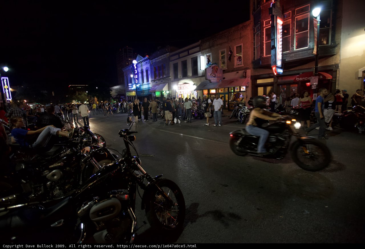 Motorcycle Night Ride
