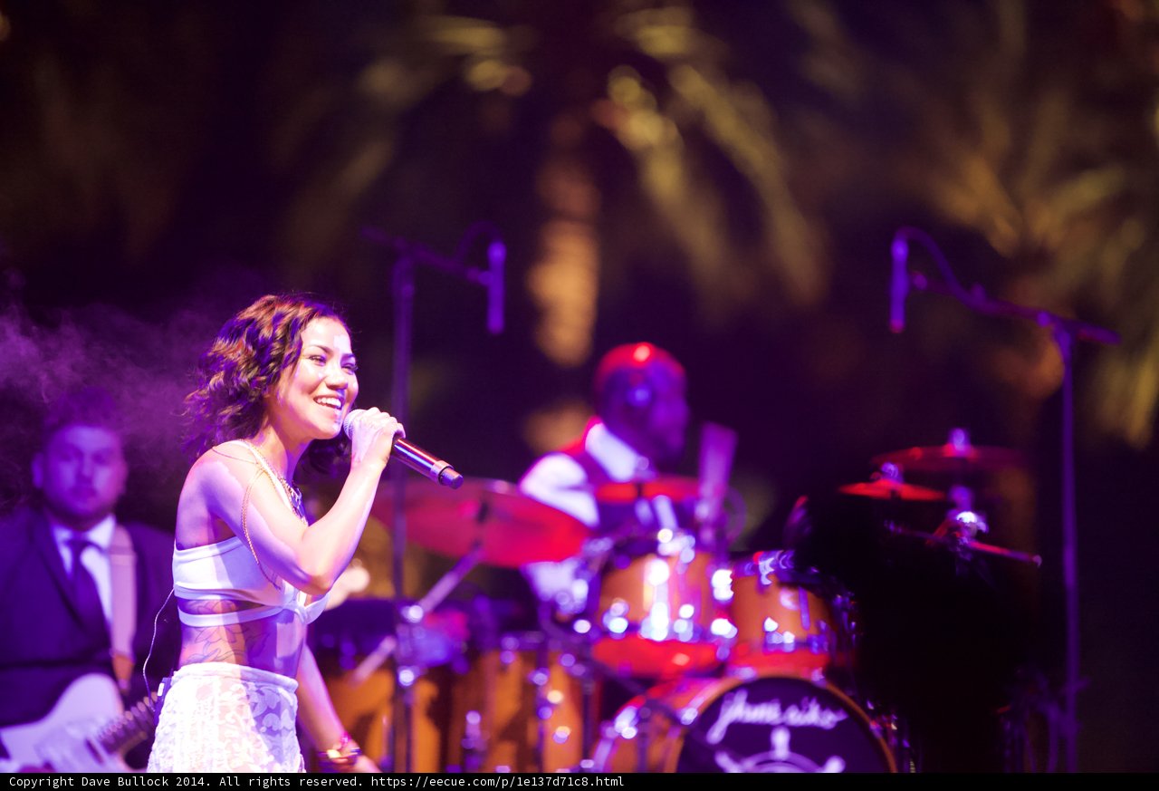 Jhené Aiko Rocks Coachella Stage