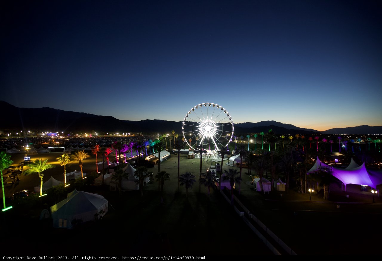 Nighttime Bliss at Coachella