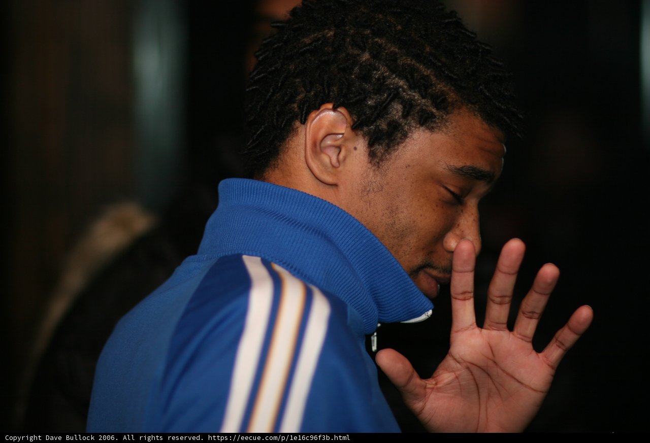 Dreadlocked Man Strikes a Pose