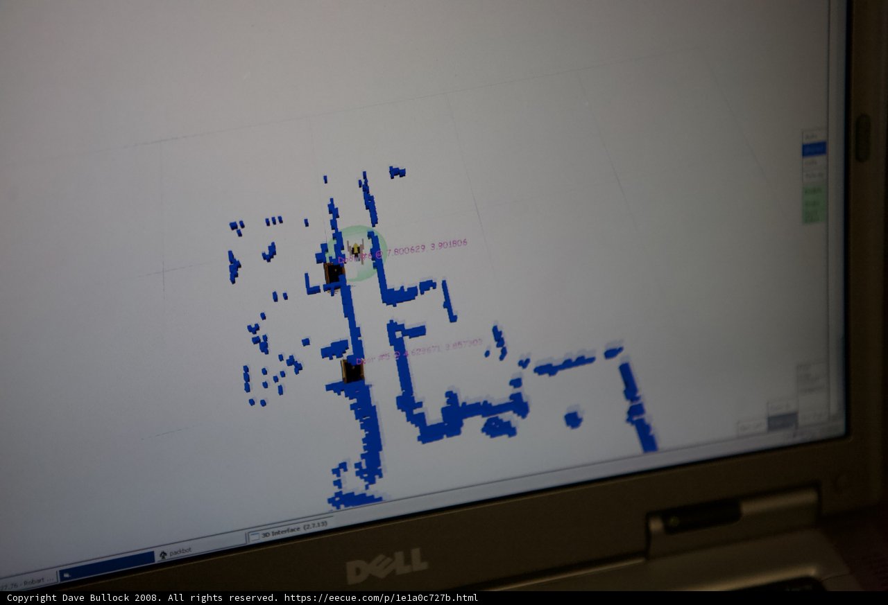 Building Map on Computer Screen