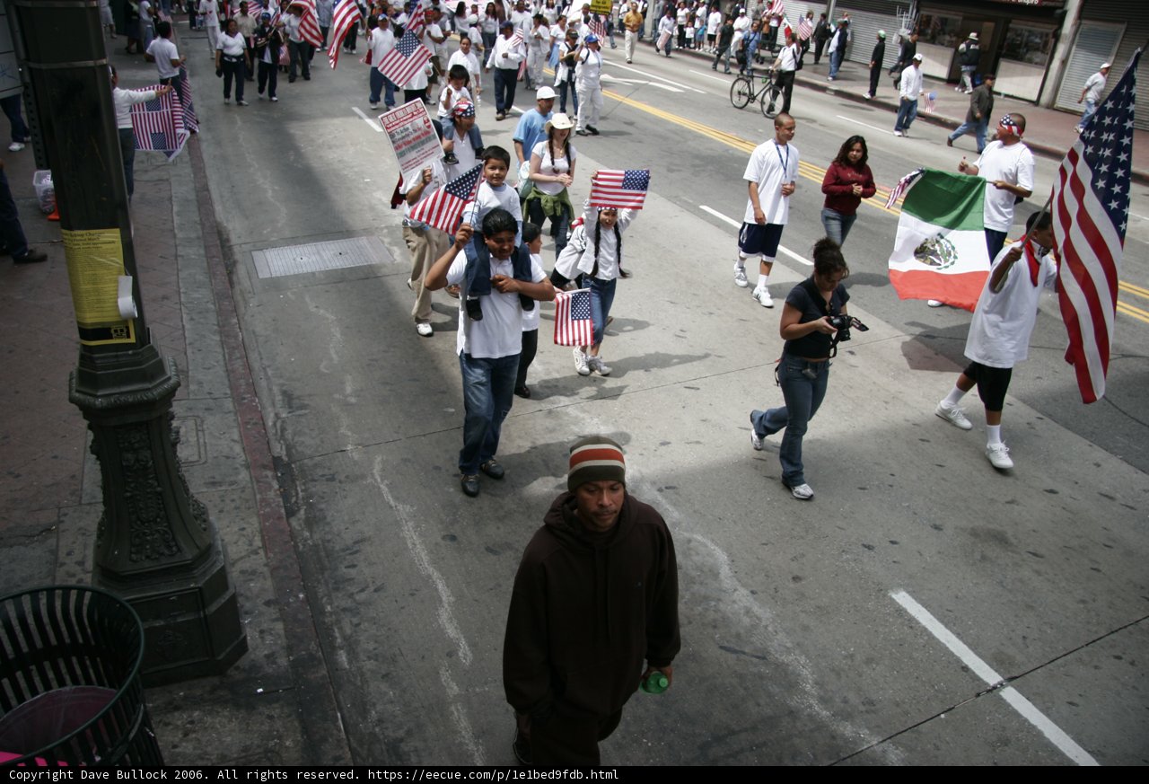 Marching with Flags