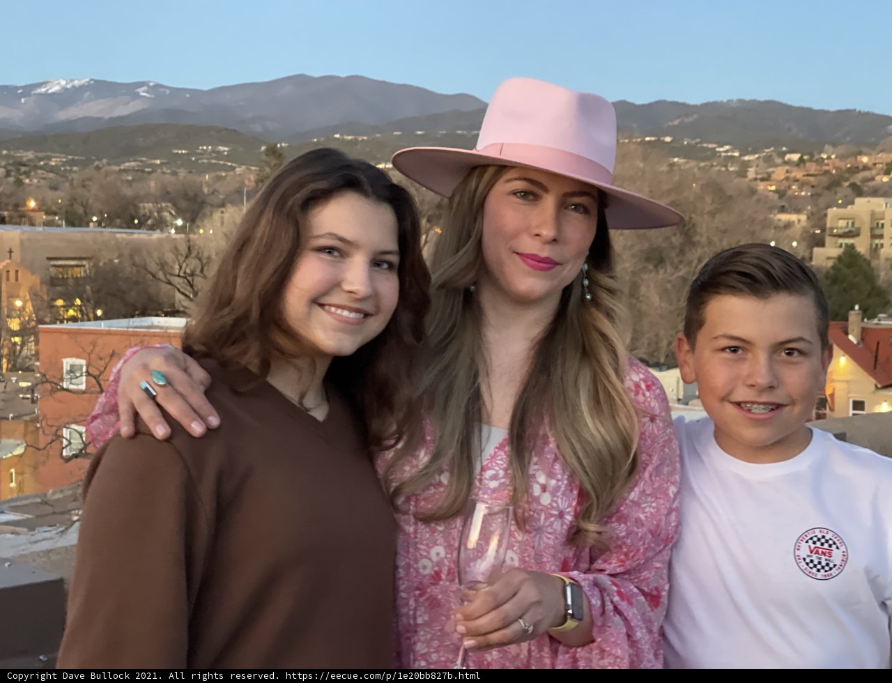 A Rooftop Portrait of Lori and her kids