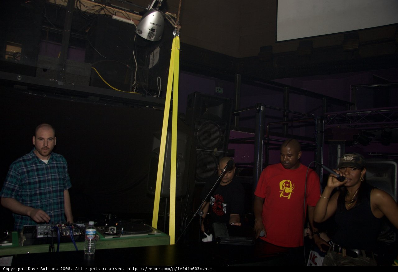 DJ Steve J spins tunes for the crowd