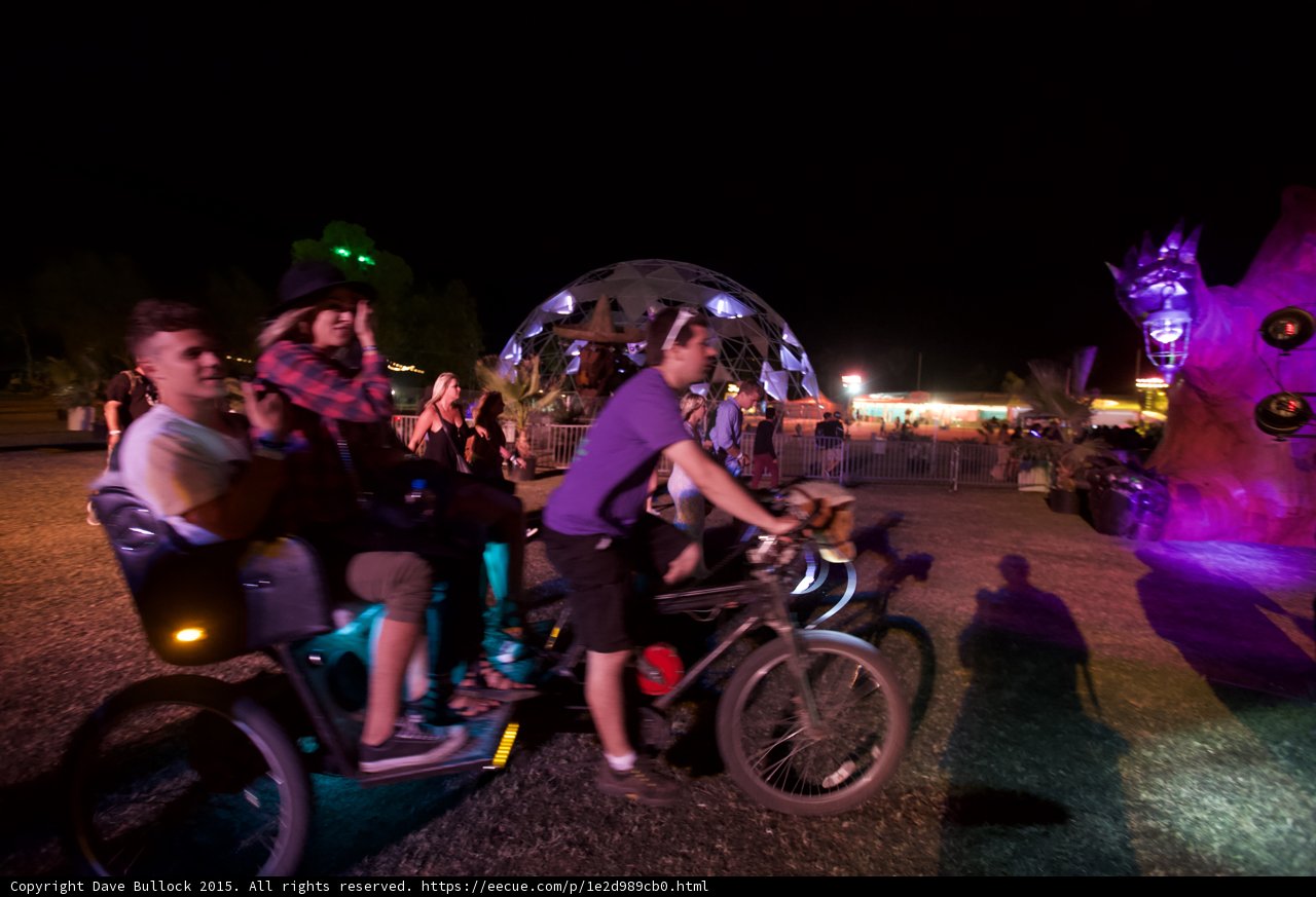 Pedicab with Guitar