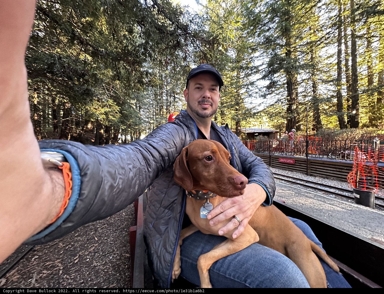 Train Selfie with My Best Friend