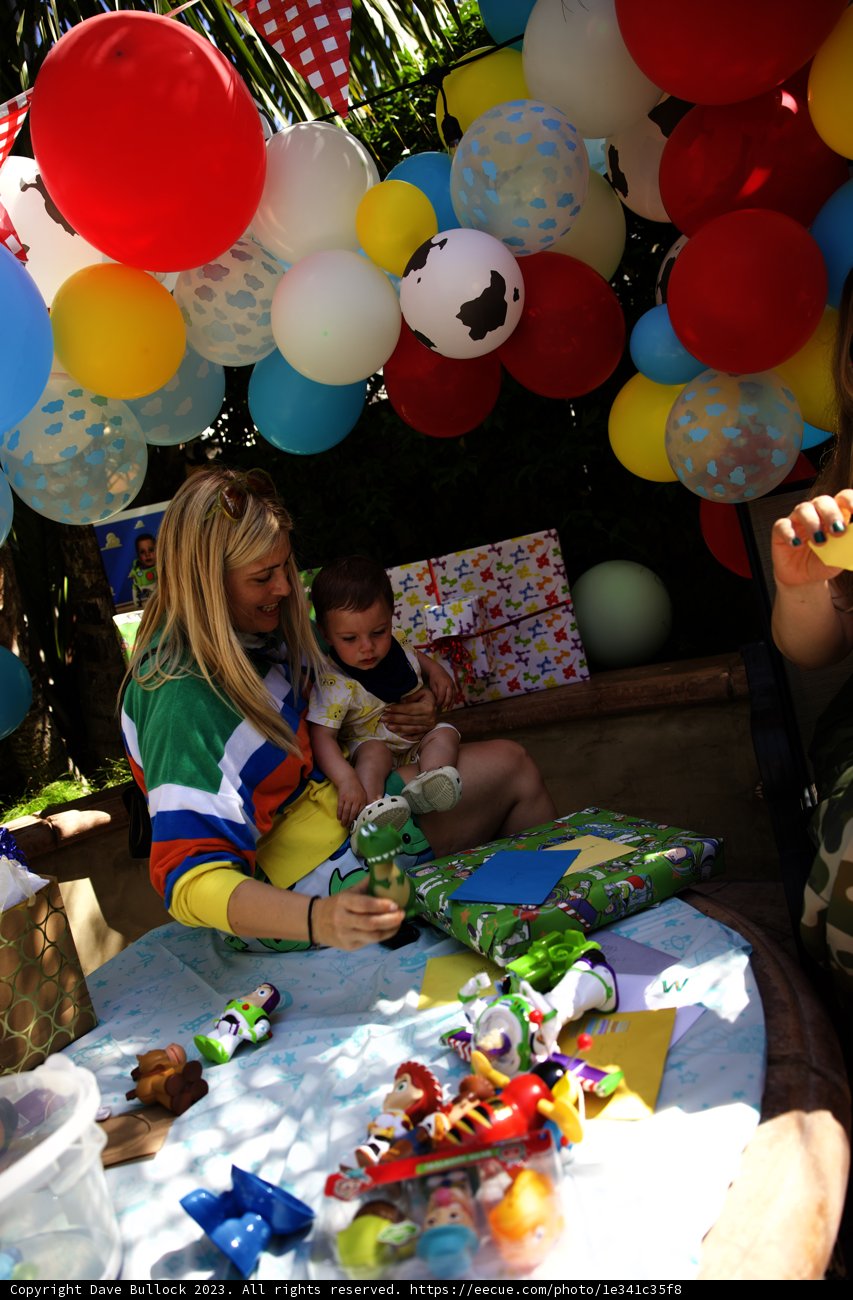 Celebratory Moments at Wesley's First Birthday Party