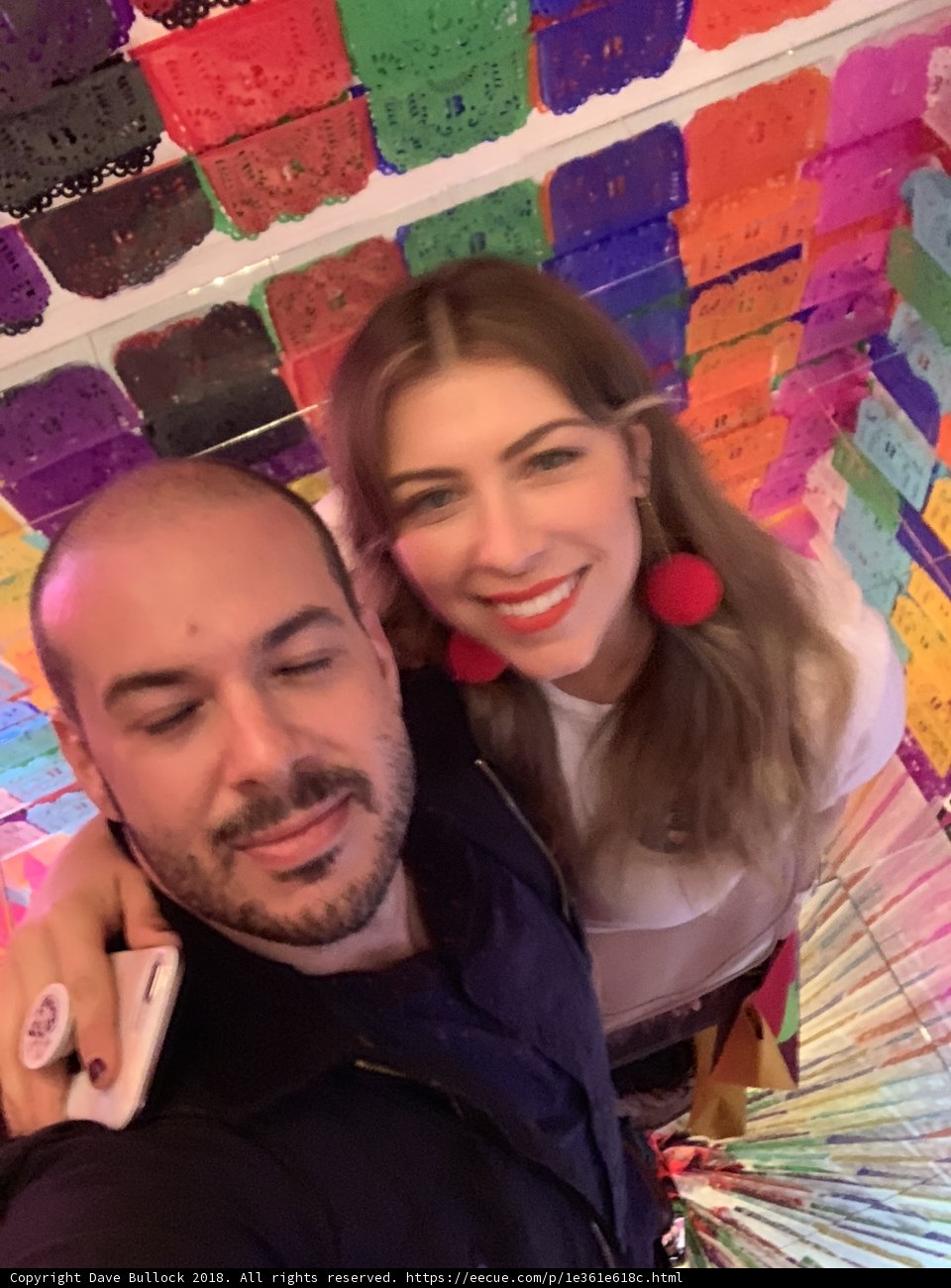 Colorful Selfie Snaps