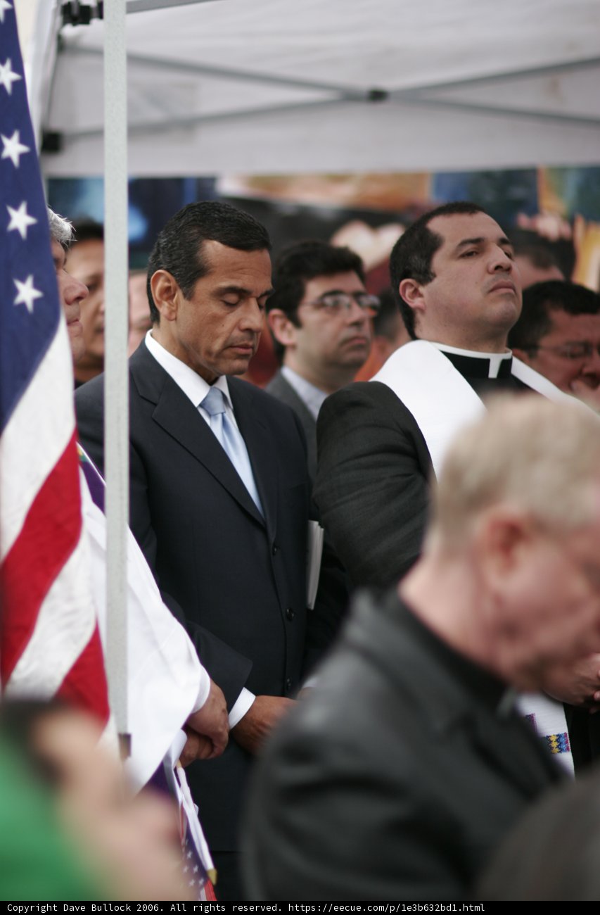 The Mayor and the Stars and Stripes