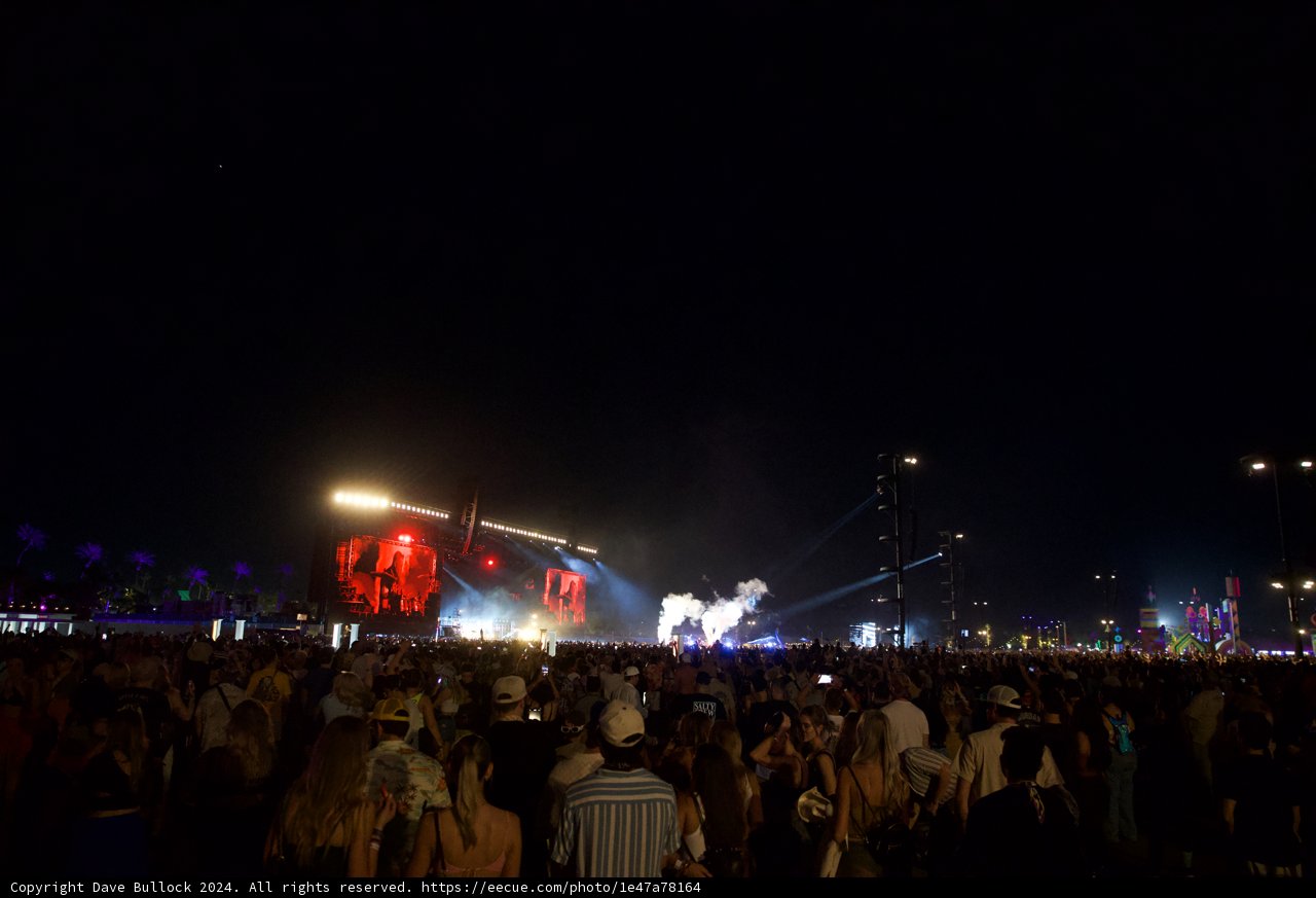 Under the Stars: Night Vibe at Coachella 2024