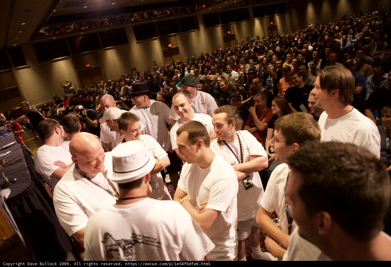 Group of speakers addressing the audience
