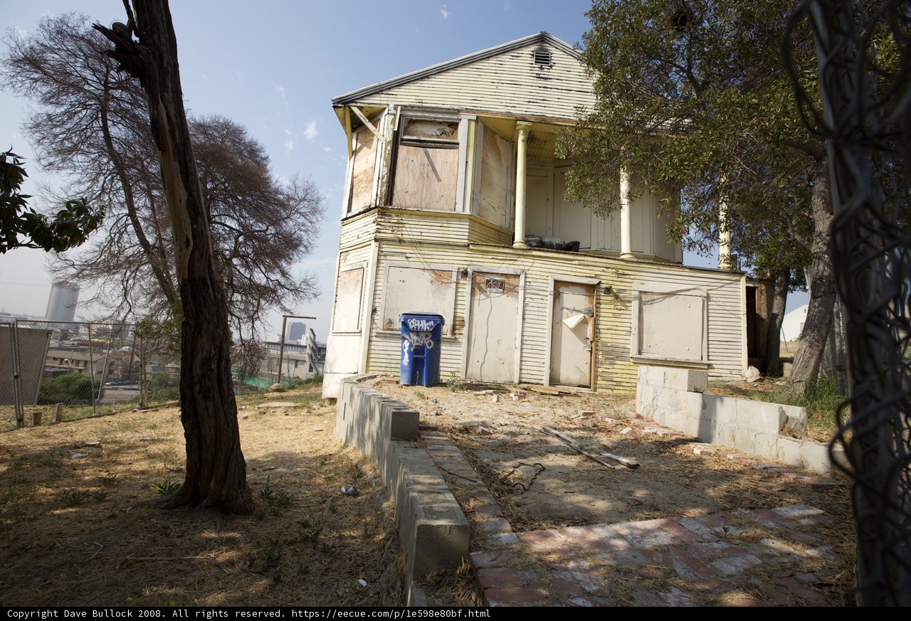 Abandoned House on Walkway