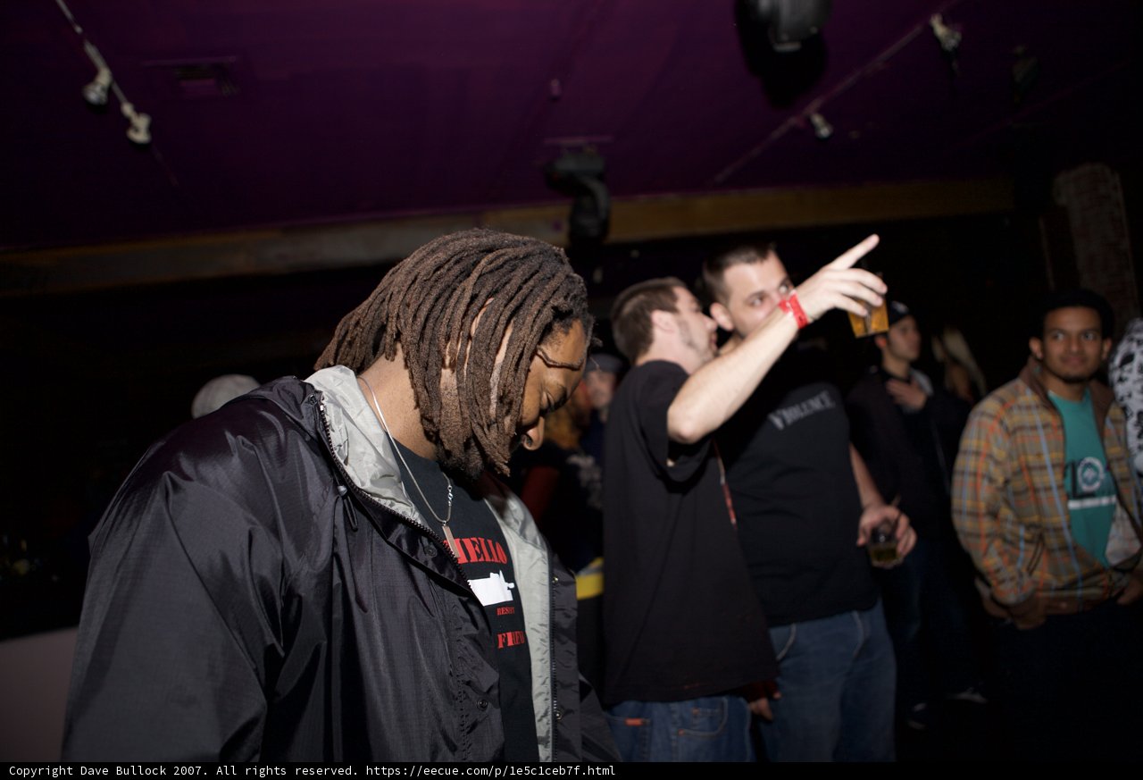 Dreadlocked Man at Urban Club