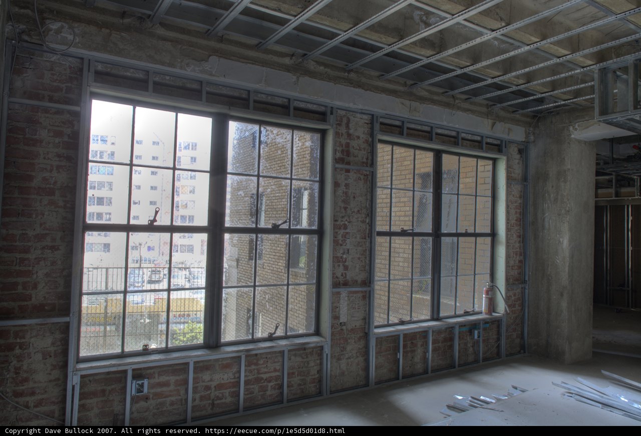 Framing Over Brick and Ceiling