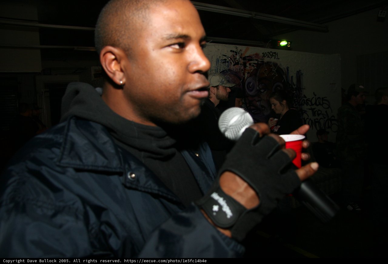Steve J steals the show with his electrifying microphone performance