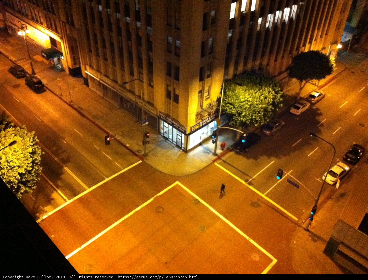City Lights from Above
